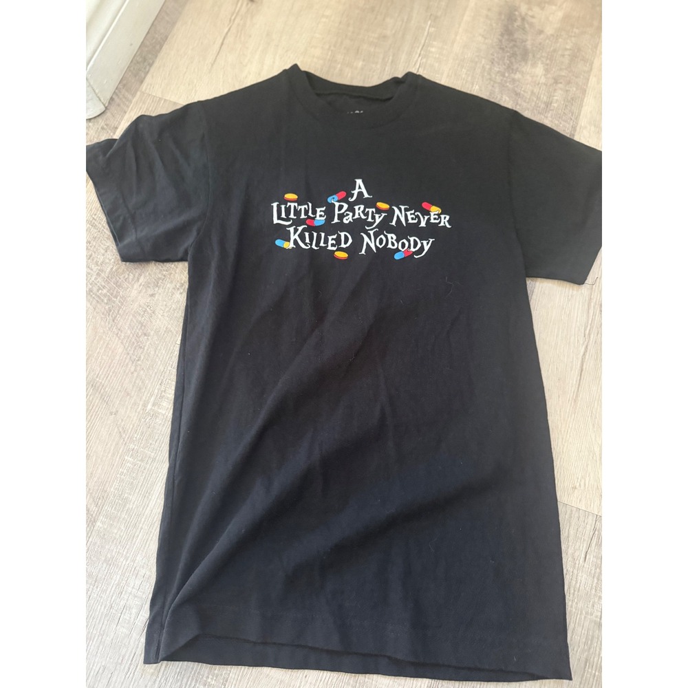 Assholes Live Forever "A Little Party Never Killed Nobody" Graphic Tee - Small
